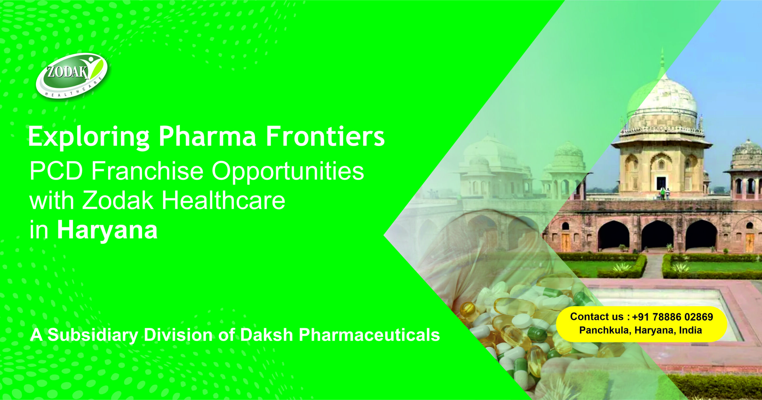 Exploring Pharma Frontiers: PCD Franchise Opportunities with Zodak Healthcare in Haryana